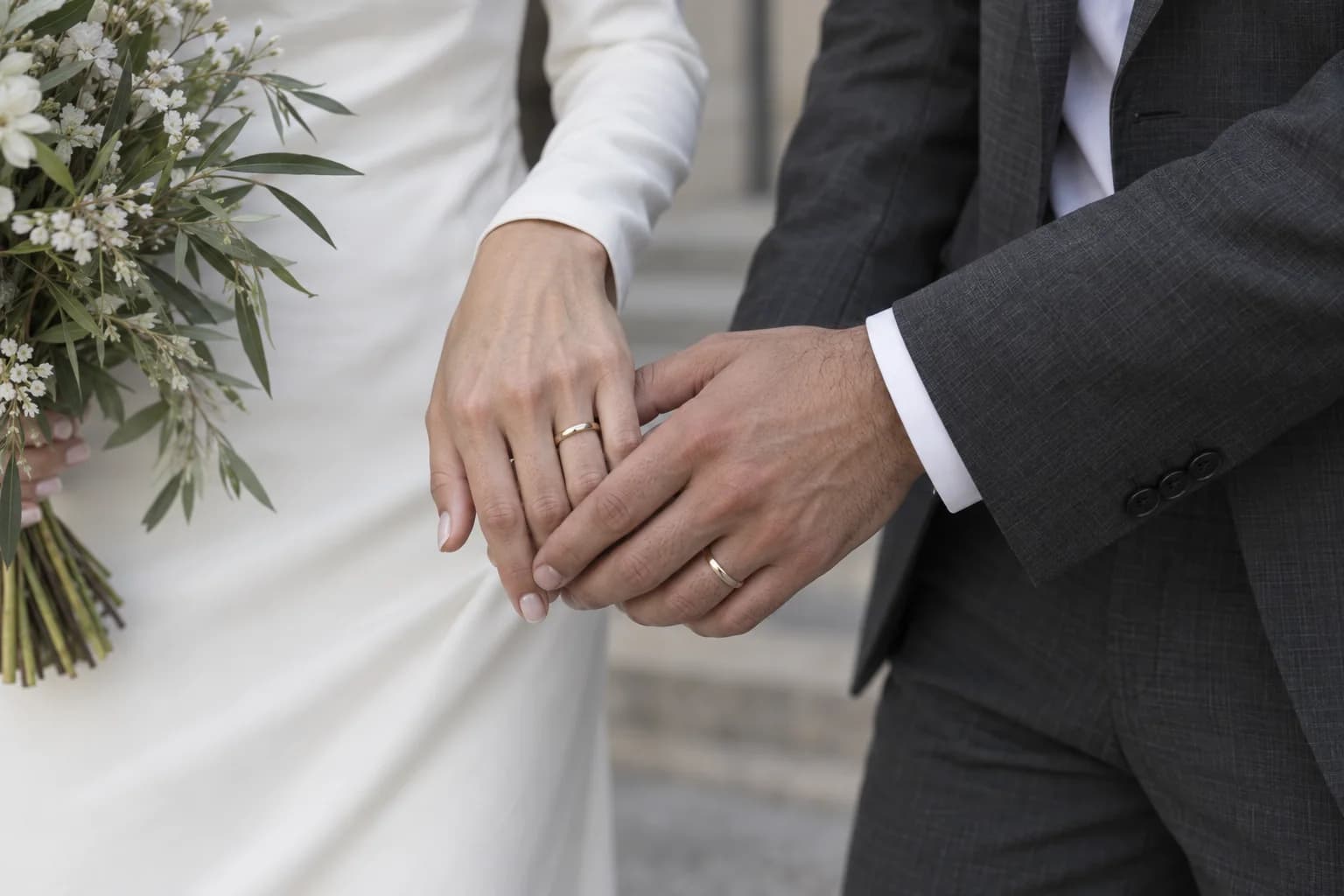 Fotografía de la boda de Andrea y Luis en una galería de entrega